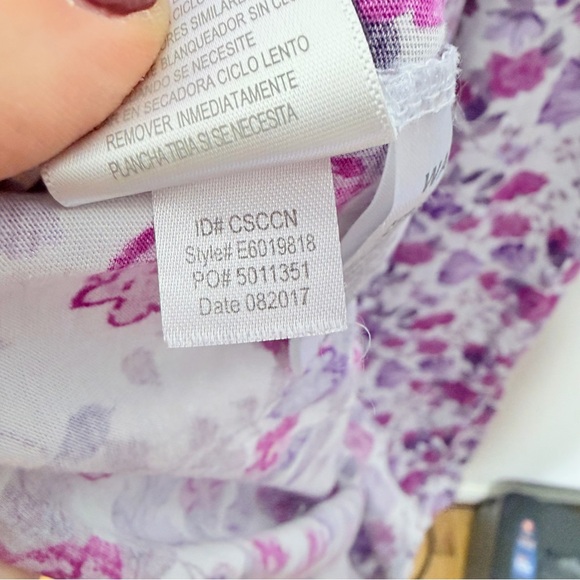 Eileen West Nightgown Floral Cotton Modal Ballet Pajama Size 3X 99 - Picture 8 of 9